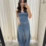 Macacão Aladim Cloud - Jeans Claro