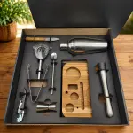 Kit Completo para Caipirinha | Presente para Barman e Amantes de Drinks