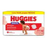 Fralda Calça Huggies Proteção Acolchoada M 100 unidades